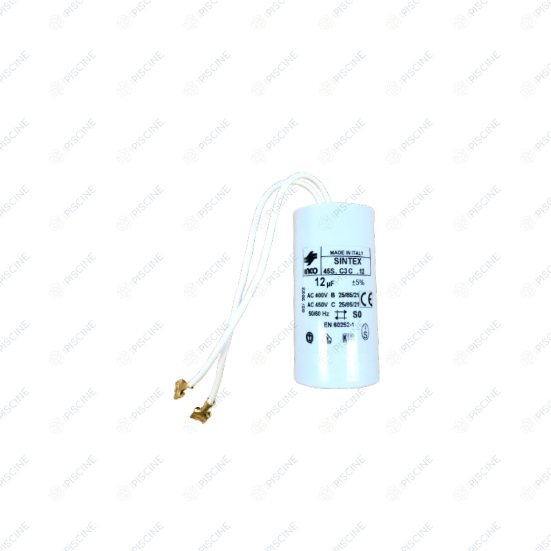 Condensateur pompe (Europa, Mini Pump, Niagara, Discovery, America, BPF, New Mini Pump, Hermes) - 12 µF (IML) Pompe MINI PUMP  I