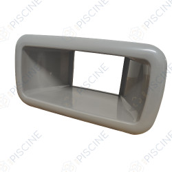 Insert enjoliveur + volet Gris SK Elegance (WELTICO) Skimmer Elegance A400 Liner/Panneau