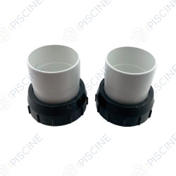 Ensemble raccord union pour cellule DN63 mm / 2" (Zodiac) Electrolyseur TRi