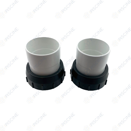 Ensemble raccord union pour cellule DN63 mm / 2" (Zodiac) Electrolyseur TRi
