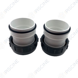 Ensemble raccord union pour cellule DN63 mm / 2" (Zodiac) Electrolyseur TRi Ensemble raccord union pour cellule DN63 mm / 2" (Zodiac) Electrolyseur TRi