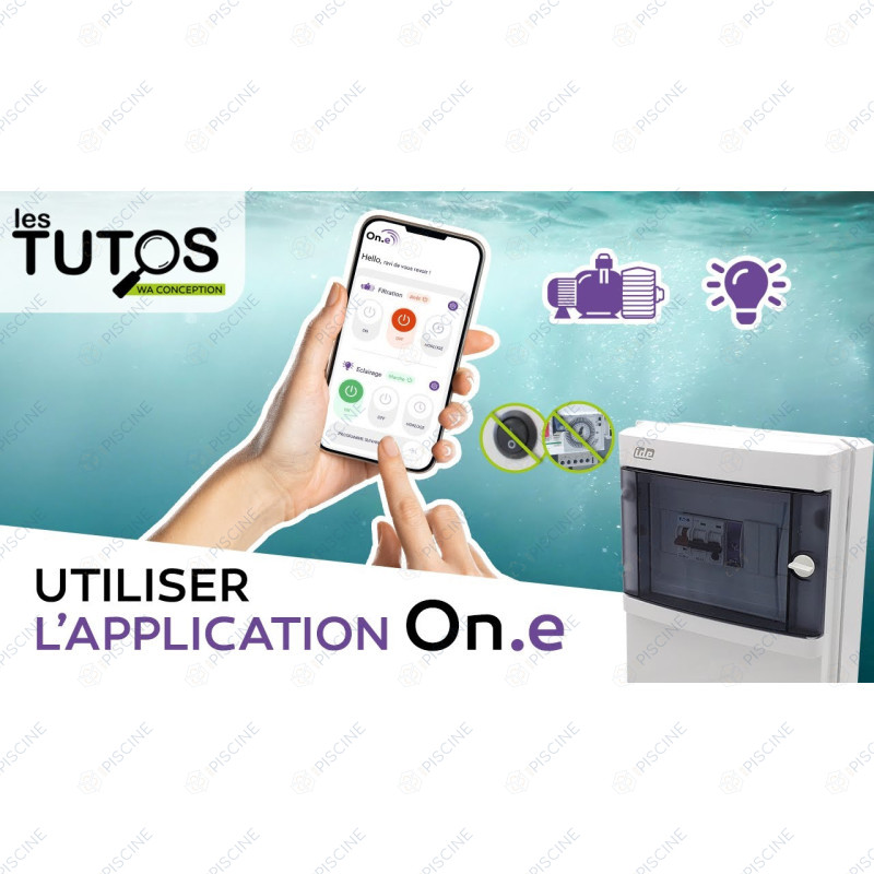 Coffret Filtration avec transformateur 100VA + bluetooth ON.E