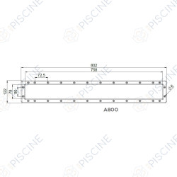 Kit renovation skimmer A800 WELTICO