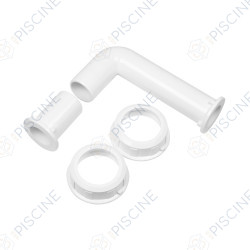 Kit de tuyauterie Astral pour vanne avec bride 1"1/2 référence 170353