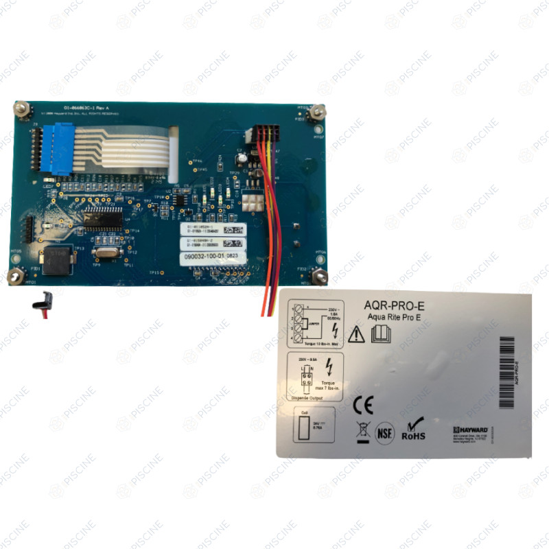 Face avant Aquarite Pro (HAYWARD) Electrolyseur AQUARITE Pro Face avant Aquarite Pro (HAYWARD) Electrolyseur AQUARITE Pro