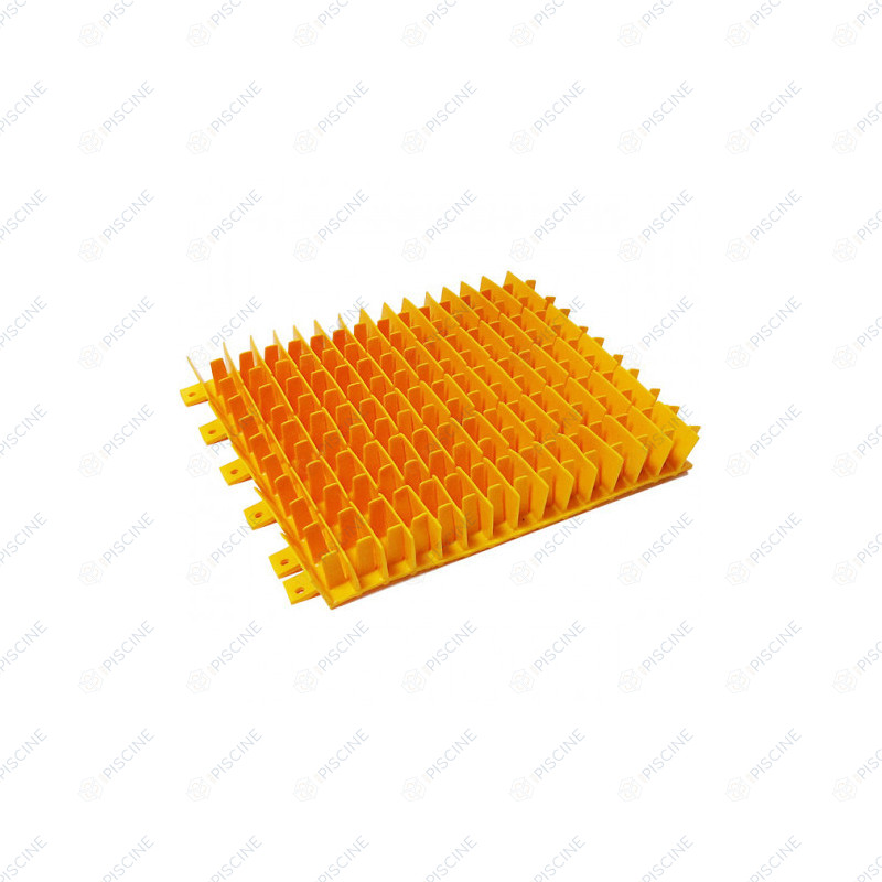 Brosse PVC jaune pour Dolphin SWASH TC