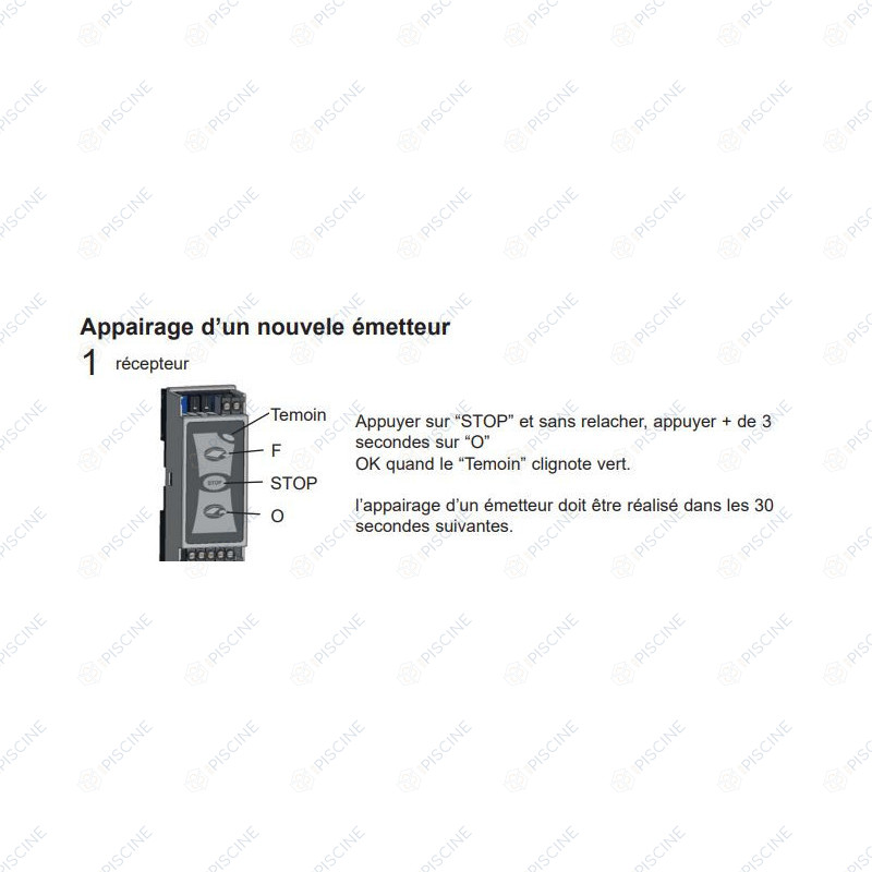 Récepteur Wi-Key référence P-EMCI60005 Récepteur Wi-Key référence P-EMCI60005