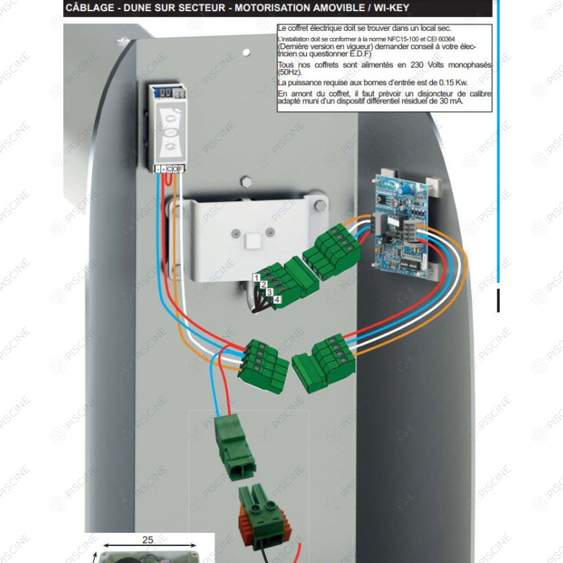 Récepteur Wi-Key référence P-EMCI60005 Récepteur Wi-Key référence P-EMCI60005