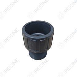 Embout long pvc 50 1-1/2 pour collecteur