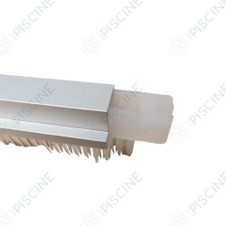 Brosse aspiration 1'' Aspiration alu anodisé (ASTRAL) Aspirateur aluminium anodisé