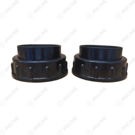 Raccord union Ø63mm Filtre LSR/LSC x2 (LACRON) reference 6022A