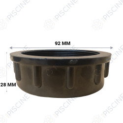 Raccord union Ø63mm Filtre LSR/LSC x2 (LACRON) reference 6022A