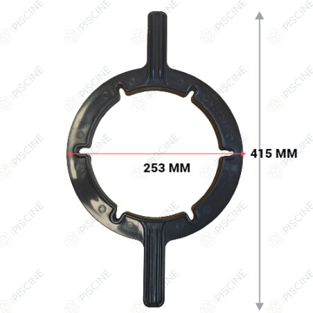 Clé de couvercle 8'' en PLASTIQUE (Lacron) reference W22235
