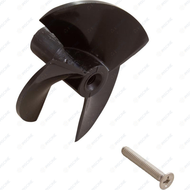 Helice noire + vis pour Dolphin SWASH TC (Maytronics)
