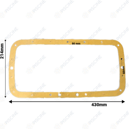 Joint de bride SK A400 Elegance (WELTICO) Skimmer Elegance A400 Liner/Panneau