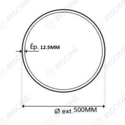 Joint de Cuve FILTRE DE (Clean & Clear+, FNS+, Quad, Titan TM) (PENTAIR) reference R39010200