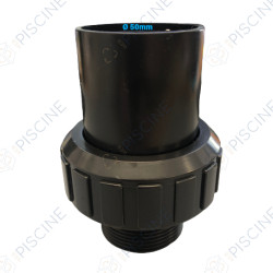 Raccord union 1"1/2 + joint vanne (Emaux) référence E190102