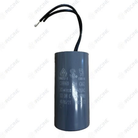 Condensateur 30µf pompe SPH (Emaux ) référence 04016015
