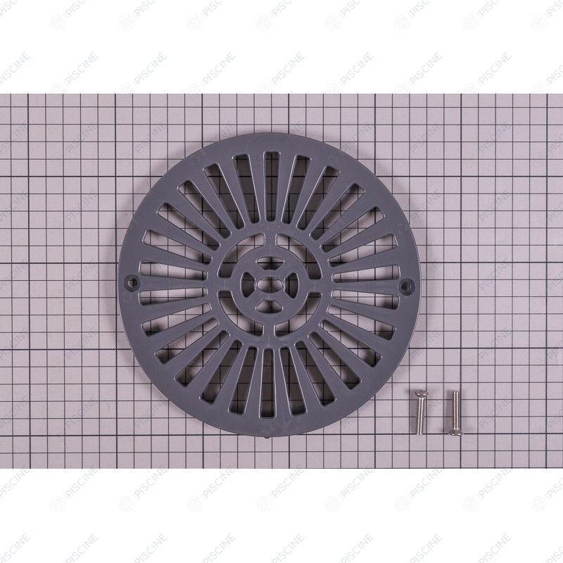 Grille de bonde de fond vis 25mm Anthracite (Astralpool ) référenc 4402020026