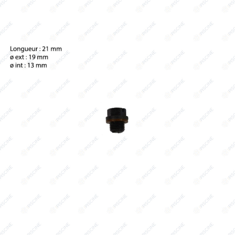 Bouchon AC Joint Viton (Chlor  HAYWARD) Distributeur de Chlore In-Line 4 kg