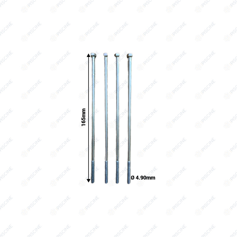 Tirants de fixation de couvercle arrière de moteur pompe IML (Astralpool ) référence 4405010053