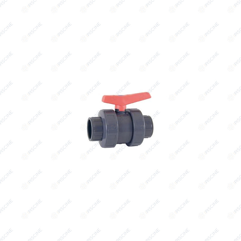 Vanne PVC antiblock PN-16 Ø75mm référence 02459