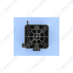 Corps de pompe M80 noir (Microdos) Tête à membrane PP
