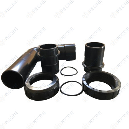 Kit jonction vanne 2'' à coller (PRAHER) Vanne Side Ocean V6 2"