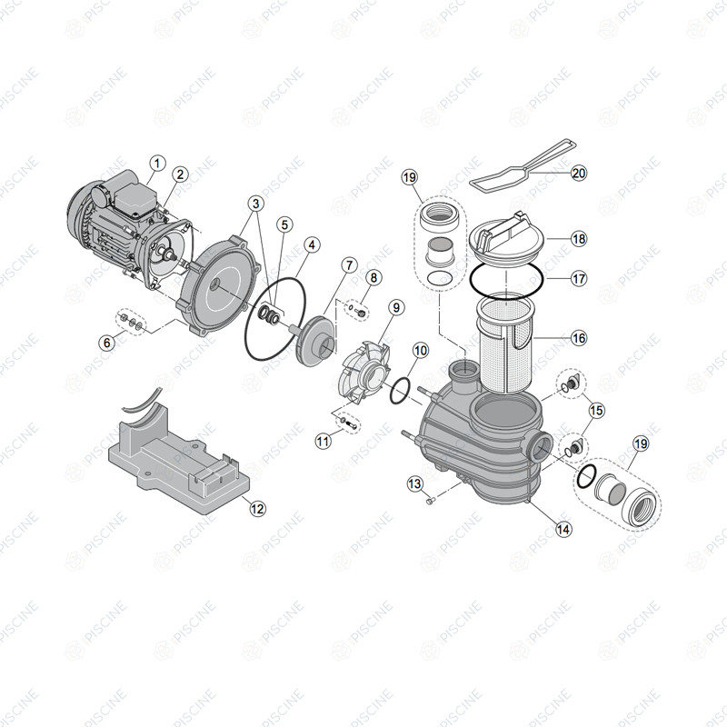 Pompe 5MPR Sta-Rite