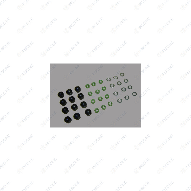 Visserie pour bride de fixation de vanne top Aster-12vis ( Astralpool ) référence 4404260107