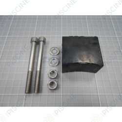 Raccord hydraulique de pied inférieur ou égal 4.5 CV (avec Silent Block) - (ASTRAL) 4405010313