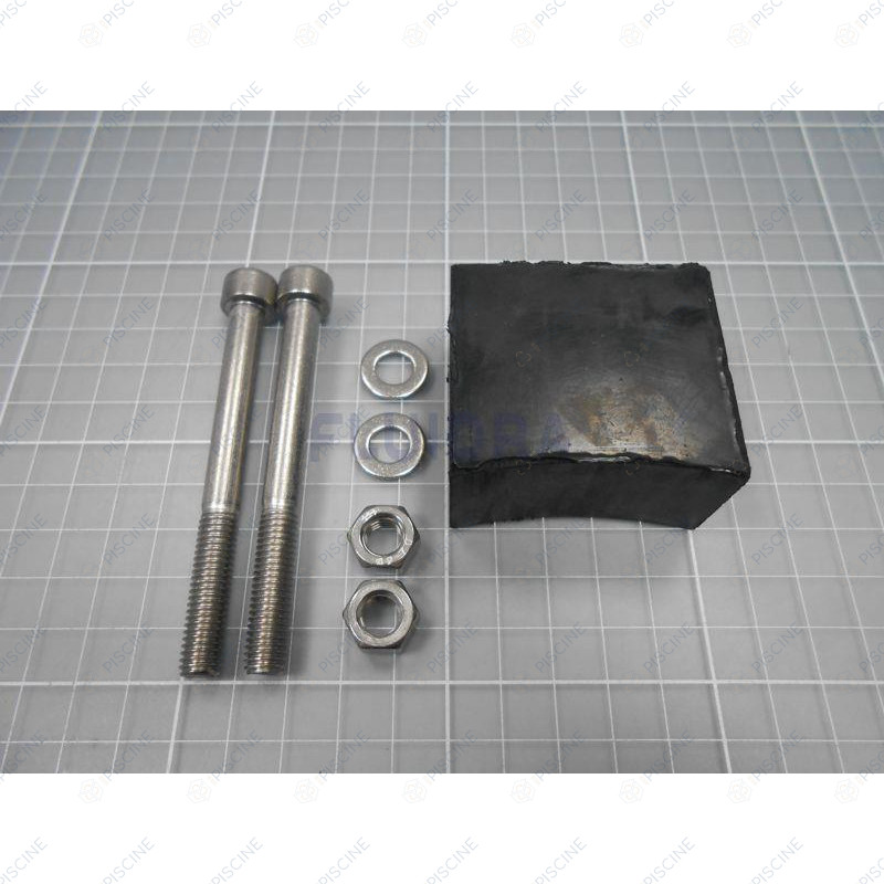 Raccord hydraulique de pied inférieur ou égal 4.5 CV (avec Silent Block) - (ASTRAL) 4405010313