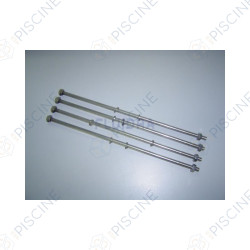 Tirants d'accouplement moteur 3 CV mono Alaska Plus