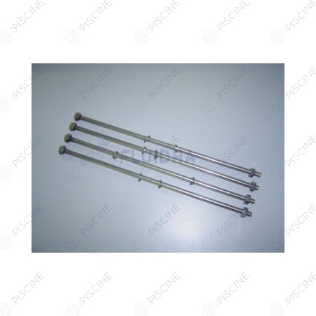 Tirants d'accouplement moteur 3 CV mono Alaska Plus