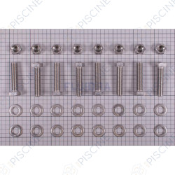 Ensemble de boulons pour union de préfiltre pompe Kivu 7.5 à 15 CV 4405010286
