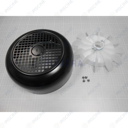 Capot + ventilateur pompe Kivu 7.5-10 CV 4405010483