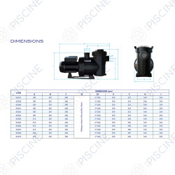 Pompe Victoria Plus Silent 3CV (Astralpool ) référence 65569 Pompe Victoria Plus Silent 3CV (Astralpool ) référence 65569