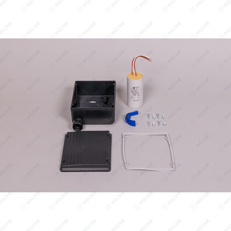 Ensemble condensateur 12/20 µF + boitier pour pompe Victoria DualSpeed 4405010890
