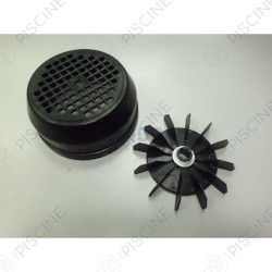 Ensemble couvercle ventilateur 0,75 - 1 CV Astral Leaderflow
