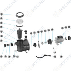 Pompe Astral Bering 0.5-0.75-1 CV