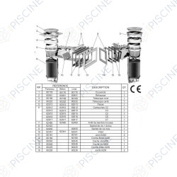 Skimfiltre A200 Classic Liner C6 (WELTICO) Skim-Filtre Classic A200 Liner/Panneau Skimfiltre A200 Classic Liner C6 (WELTICO) Skim-Filtre Classic A200 Liner/Panneau