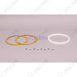 Bride de bonde de fond 2" +vis parker + joints