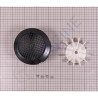Ensemble ventilateur + capot pompe Verdon 0,5-1 CV