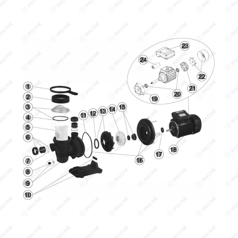 Pompe Astral Aquasphere SSP