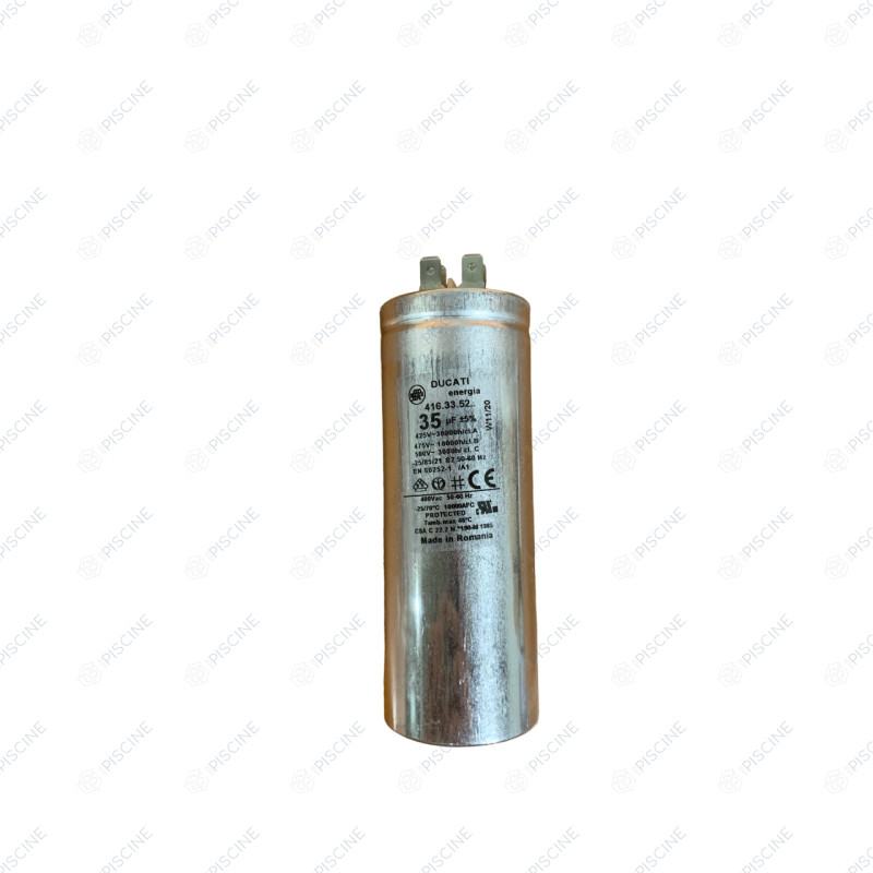 Condensateur de compresseur 6 kW (35uF) (HAYWARD) reference HWX20003504