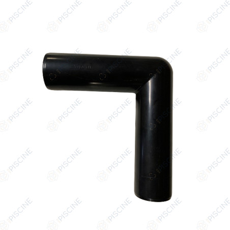 Coude tuyau 2.0" (Noir)183mm Vanne Side 6 voies 2"