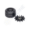 Capot + ventilateur 1.5-3 CV Mono Pompe Alaska Plus