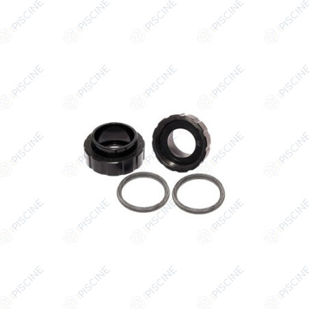 Kit raccord union 63mm (x2) pour pompe Max Flo 2 et XL (HAYWARD) Pompe MAX FLO II HAYWARD