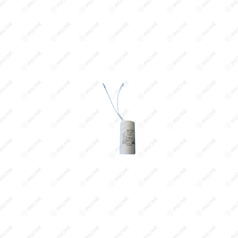 Condensateur 35 µF pompe Europa, Niagara, Discovery, Cala, BPF 93x45 + fils 15 (IML) Pompe BPF IML