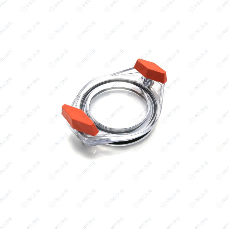 Couvercle avec vis papillons coloris orange, vis et joint torique Pompe BADU 40 SPECK PUMPEN